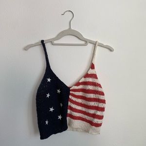 Knit Crop Top : See Through